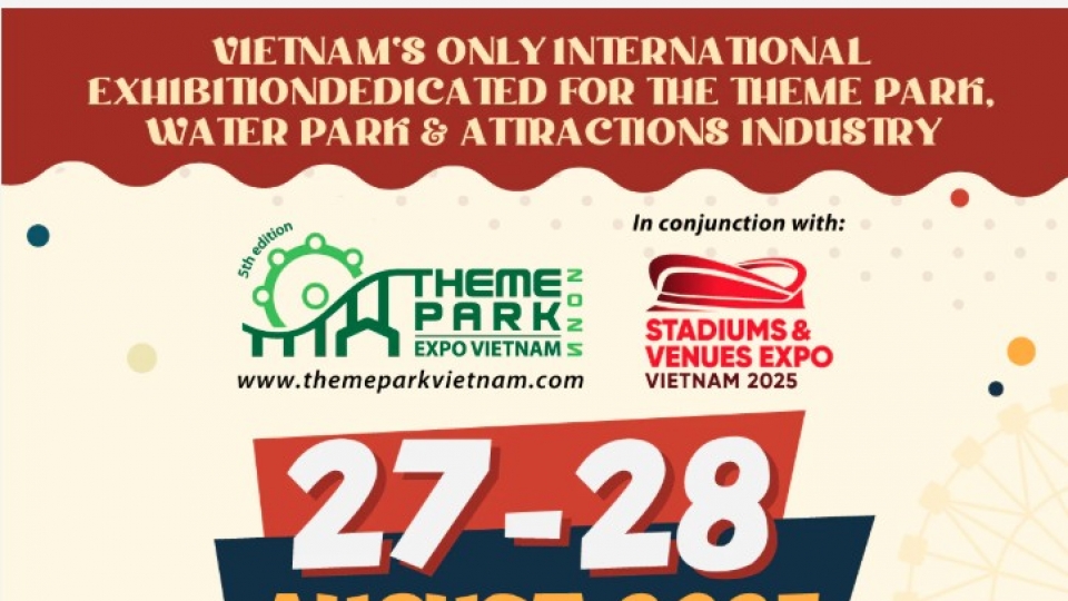 100 local and foreign enterprises to attend Theme Park Vietnam Expo 2025
